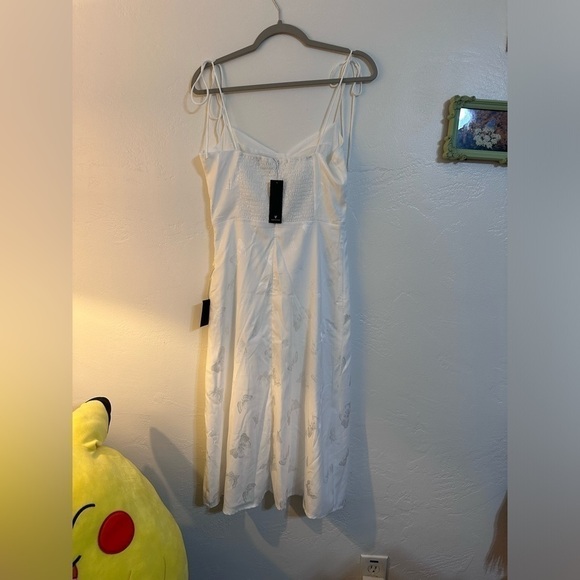 NWT Wishing on Love Satin Butterfly Dress - Picture 5 of 7